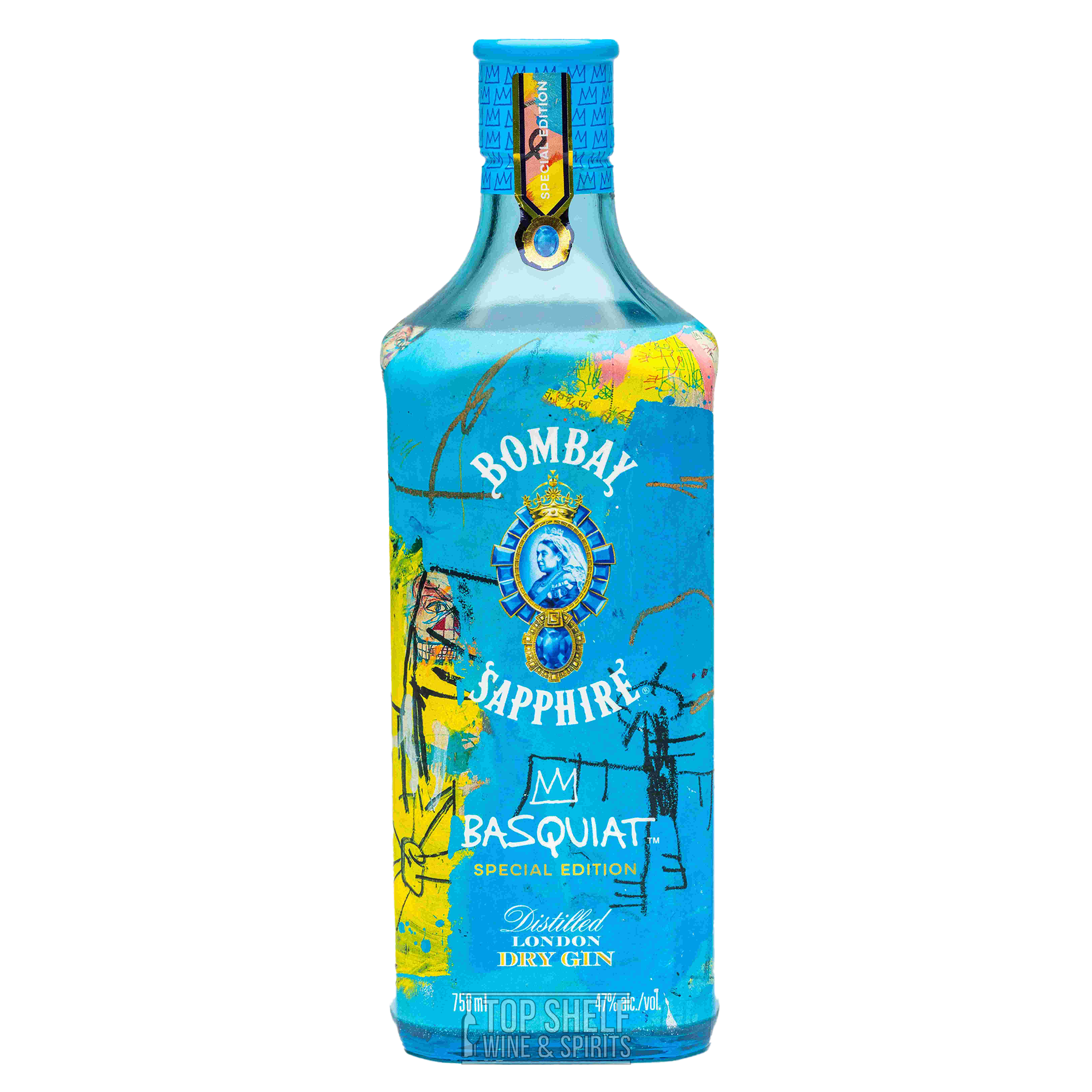 Bombay Sapphire Basquiat London Dry Gin (Special Edition Art)