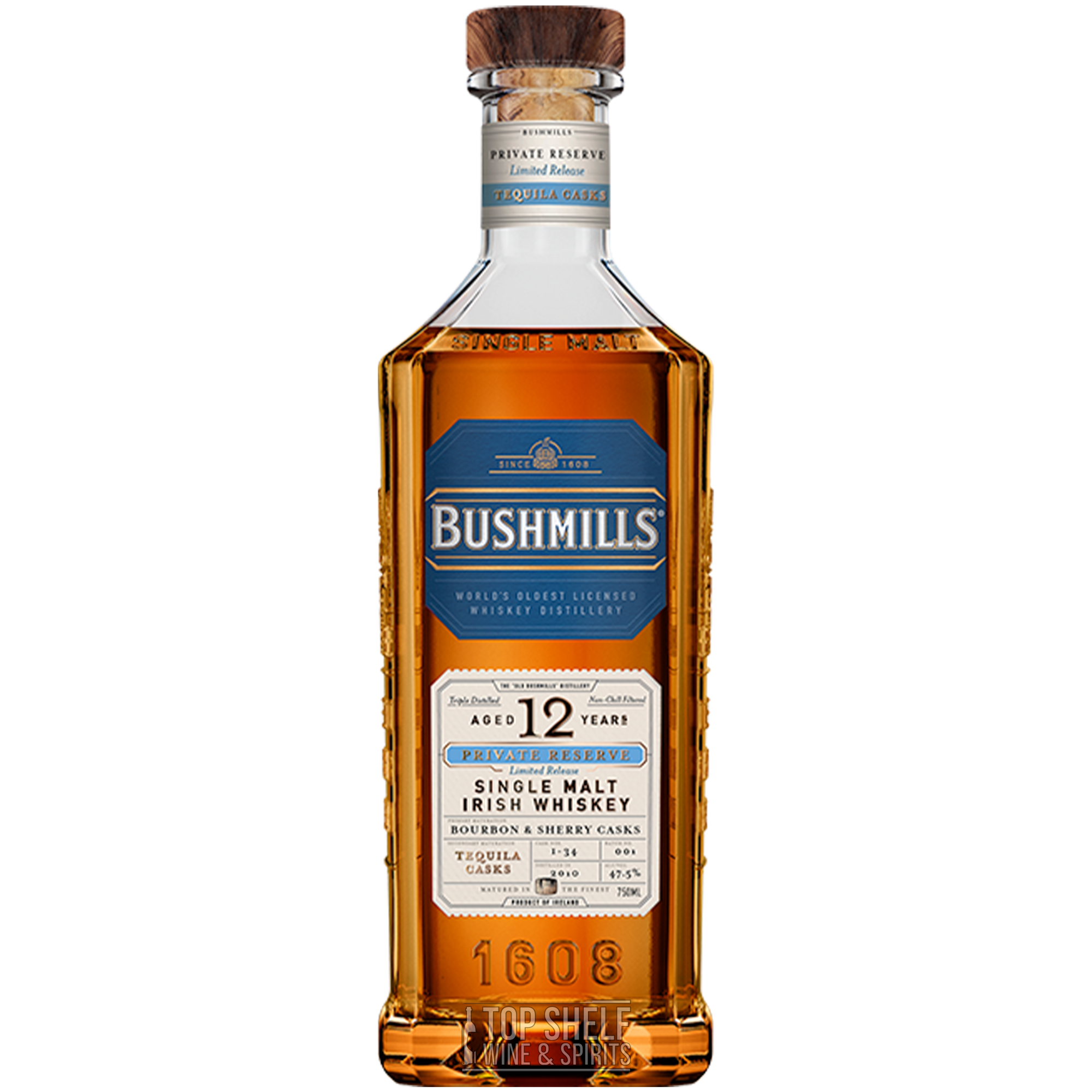 Bushmills Tequila Cask 12 Year Private Reserve Whiskey