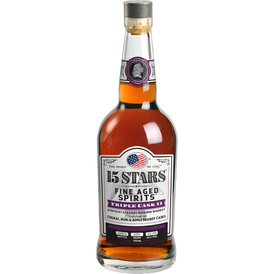 15 Stars Triple Cask II Bourbon