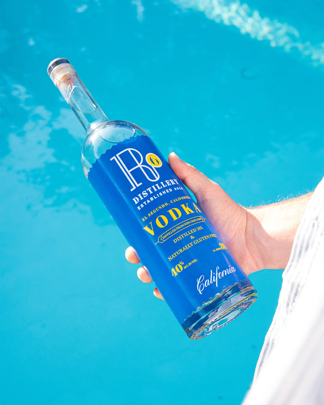 R6 Distillery Blue Corn California Vodka