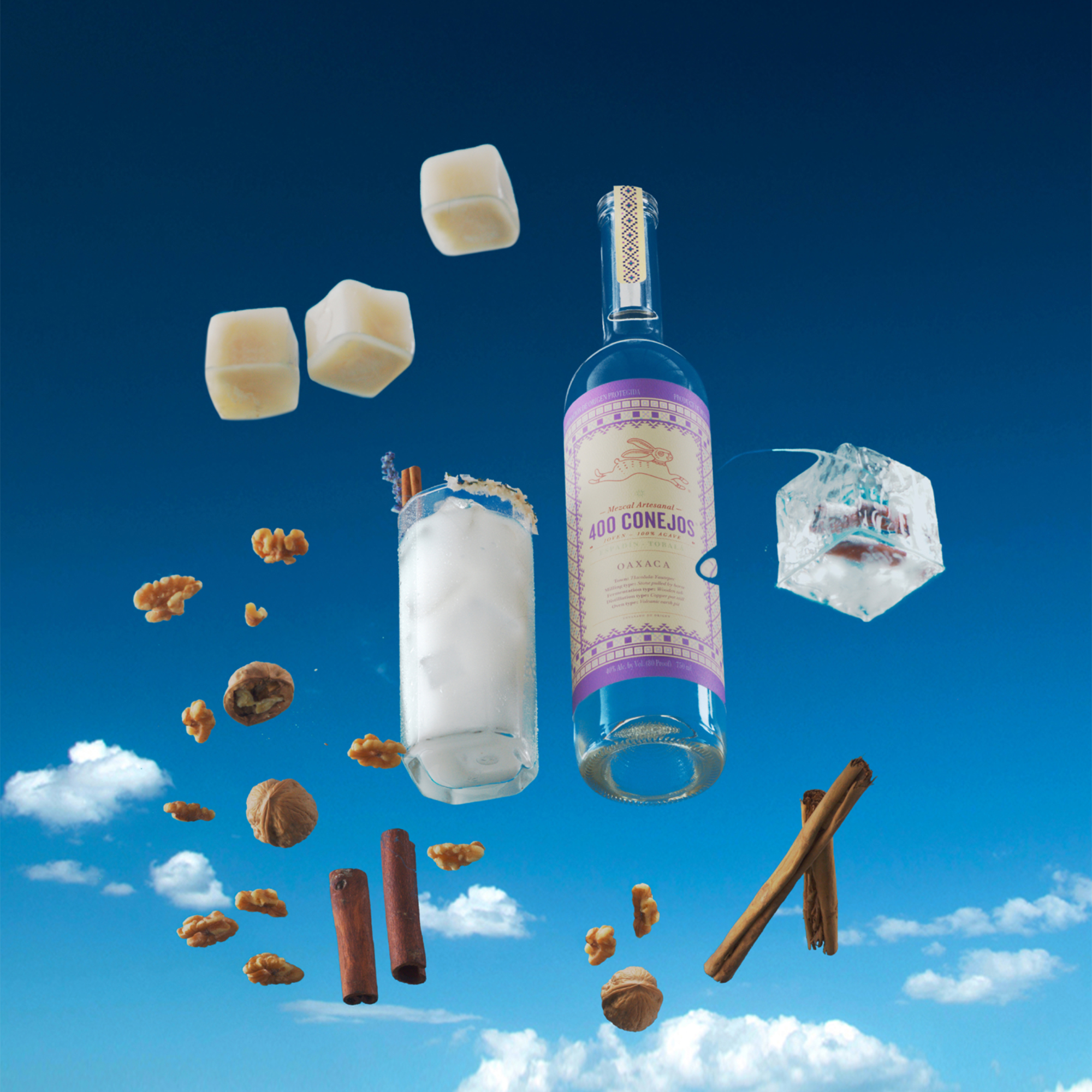 400 Conejos Espadin Tobala Joven Mezcal