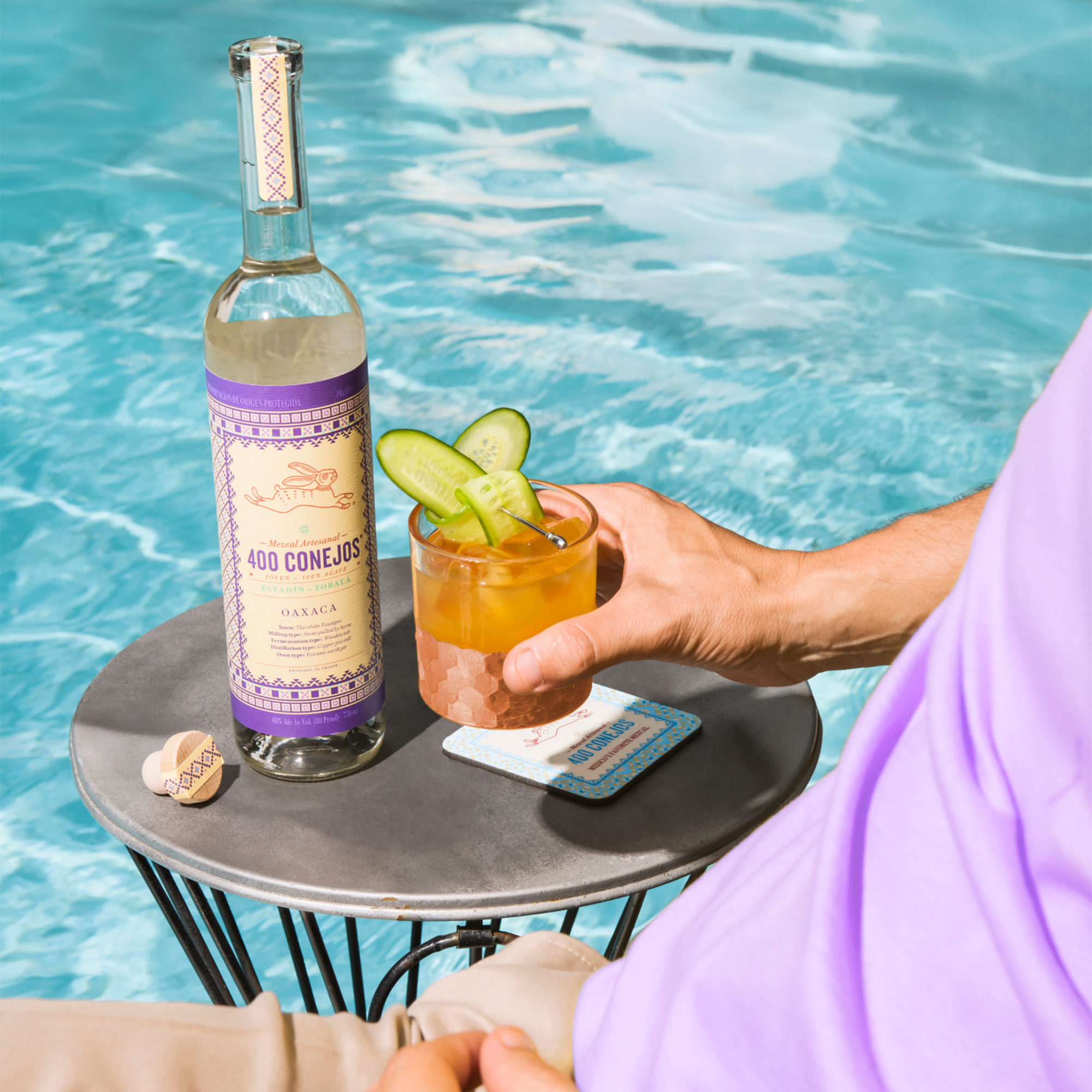 400 Conejos Espadin Tobala Joven Mezcal
