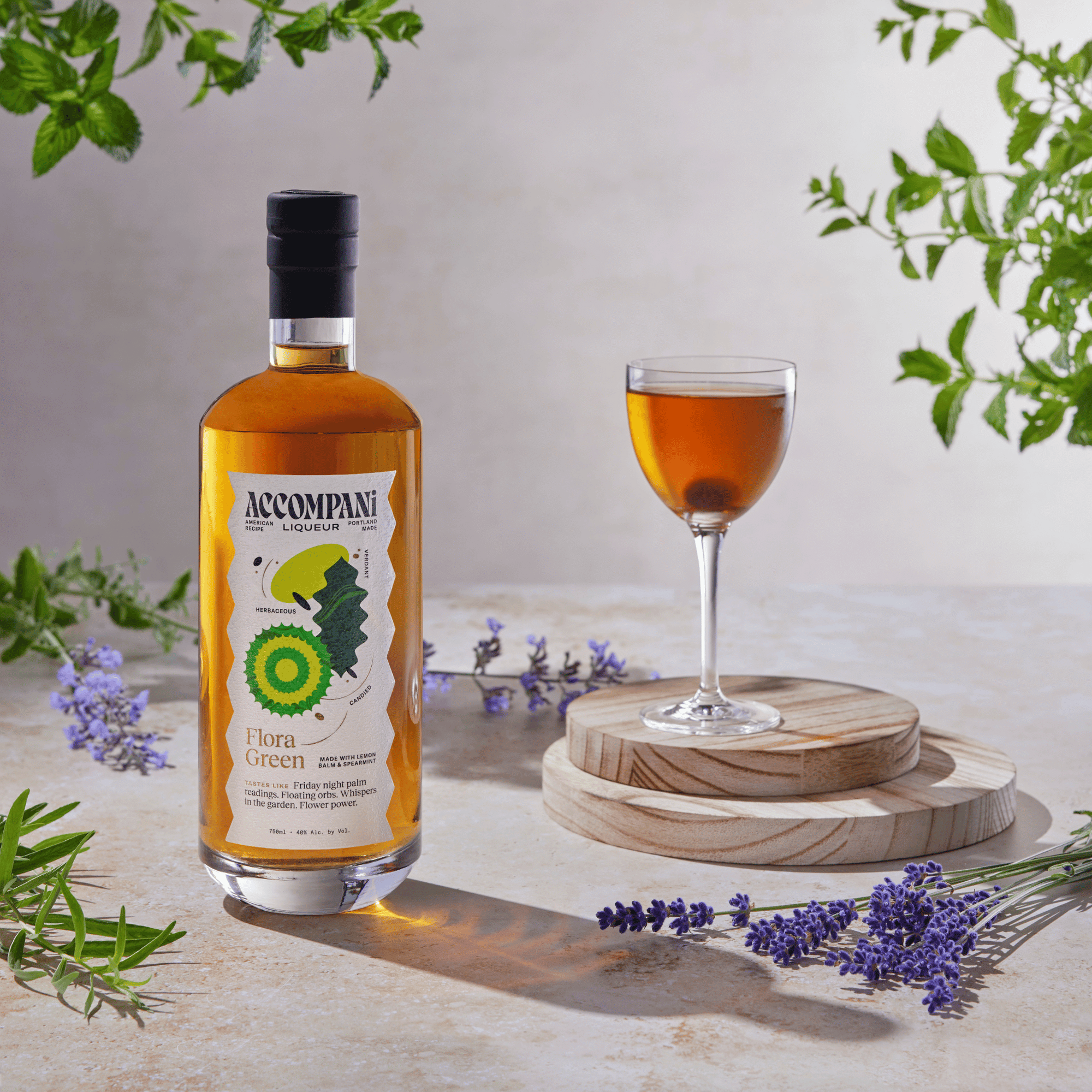 Accompani Flora Green Bijou Herbal Liqueur