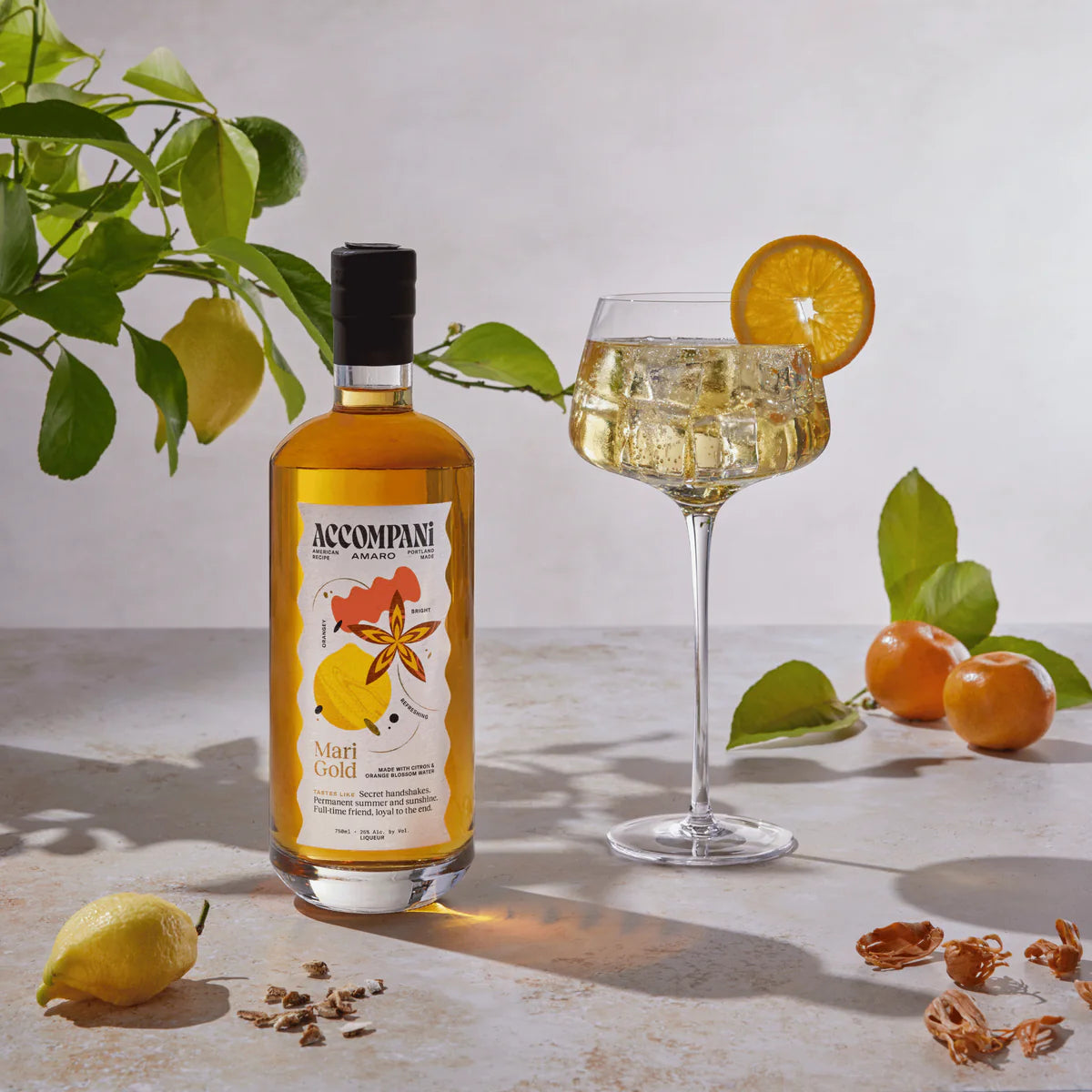 Accompani Amaro Mari Gold Aperitivo