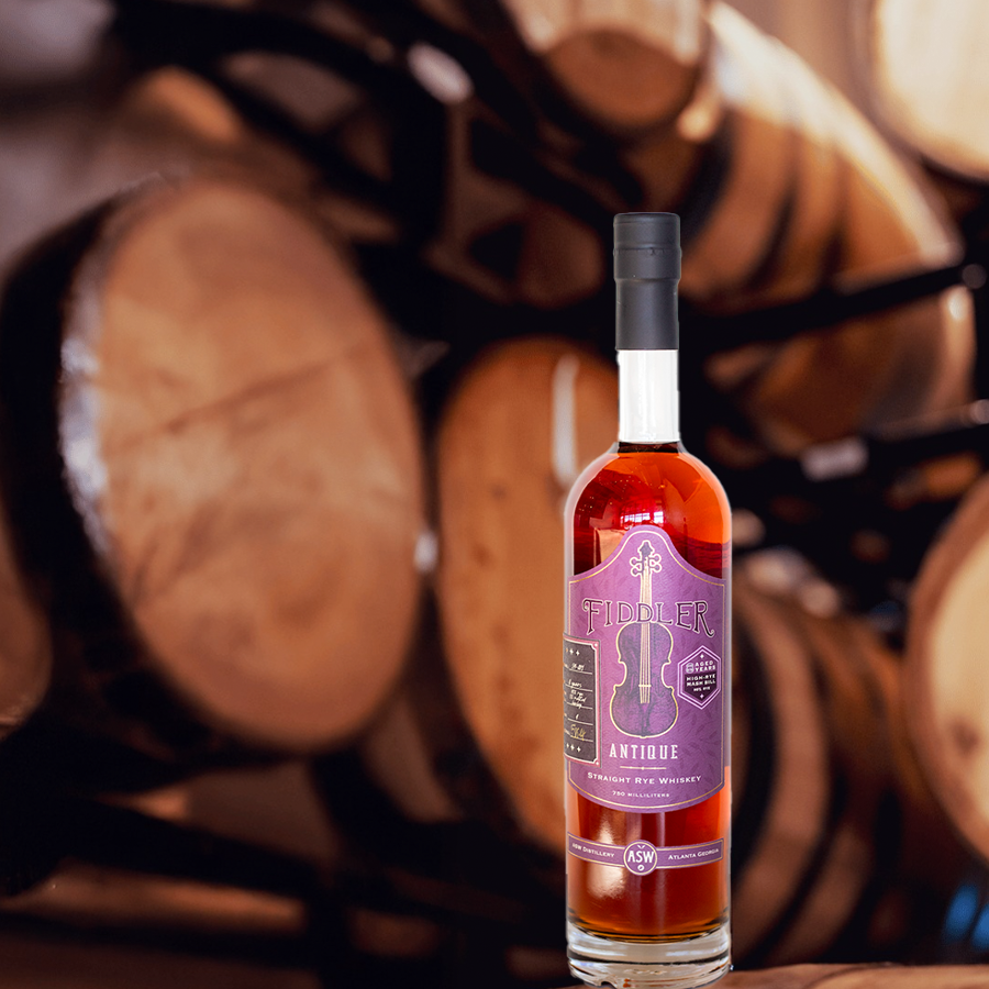 ASW Fiddler Antique Straight Rye Whiskey