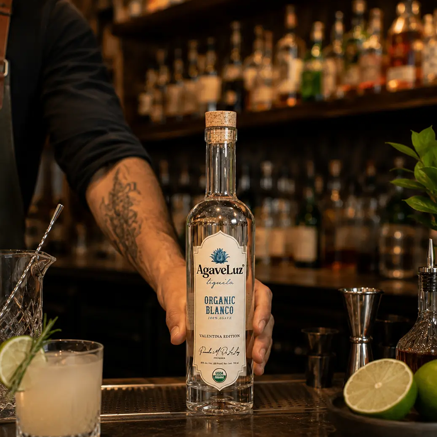 Agaveluz Organic Valentina Edition Blanco Tequila