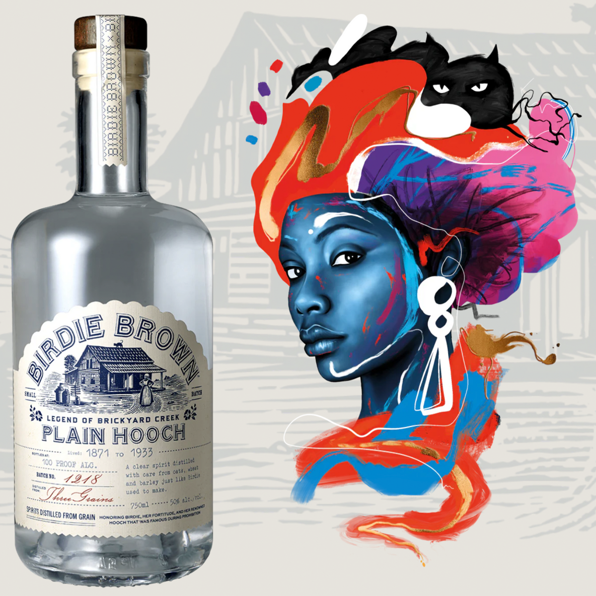 Birdie Brown Plain Hooch