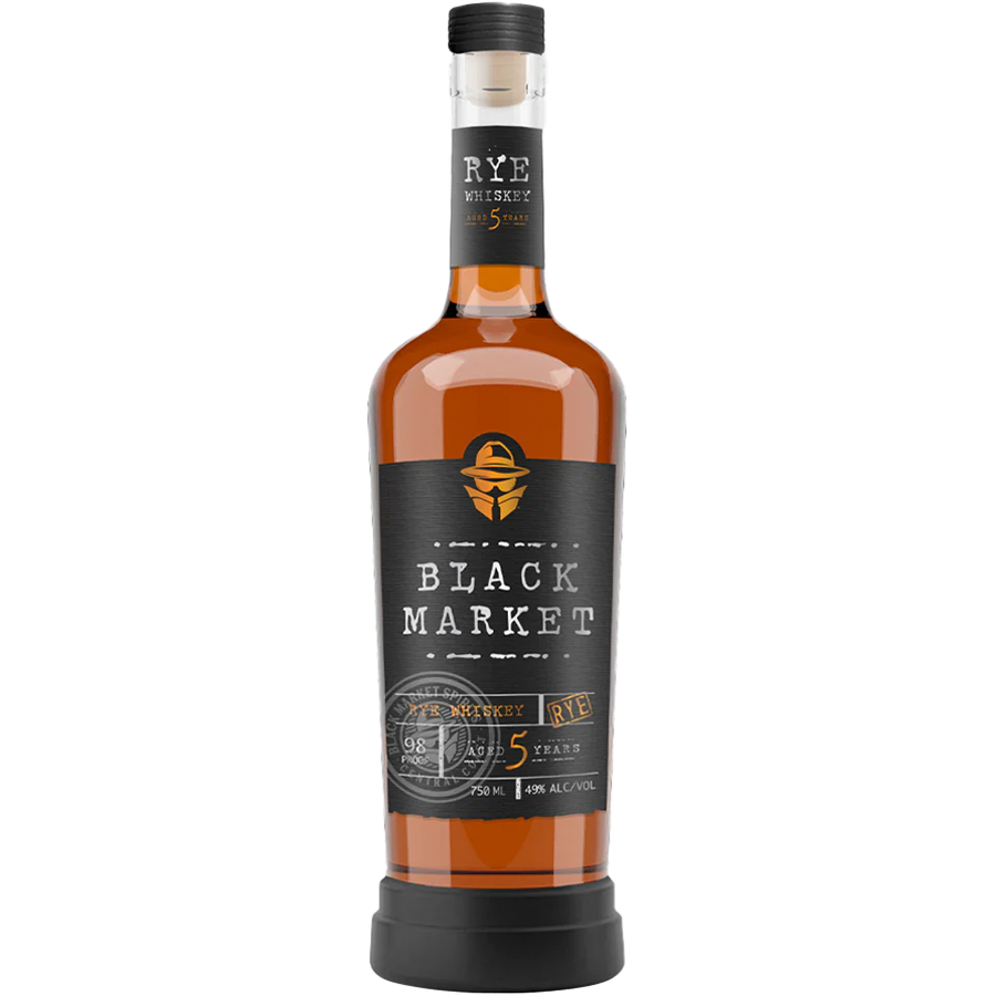 Black Market 5 Year Rye Whiskey