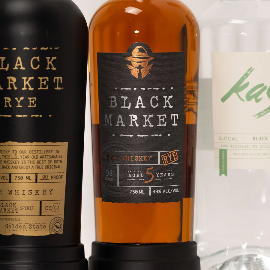 Black Market 5 Year Rye Whiskey