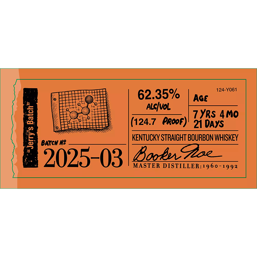 Booker's Jerry's Batch 2025-03 Bourbon