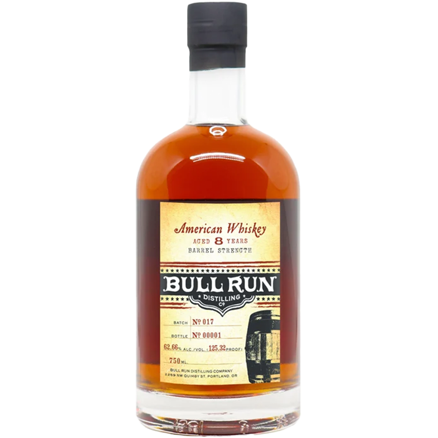 Bull Run Barrel Strength 8 Year American Whiskey