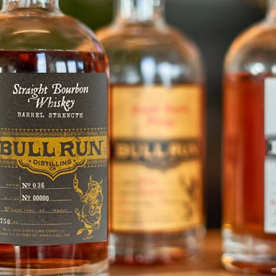 Bull Run Barrel Strength Straight Bourbon Whiskey
