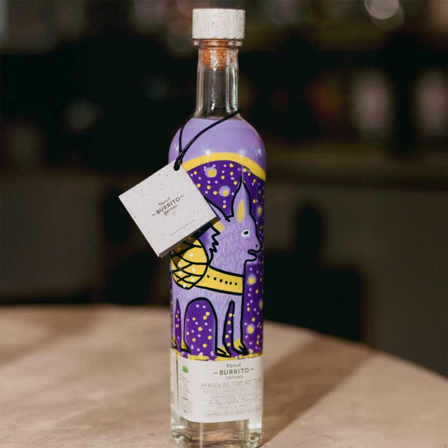 Burrito Fiestero Mezcal Ancestral Joven Tepemete