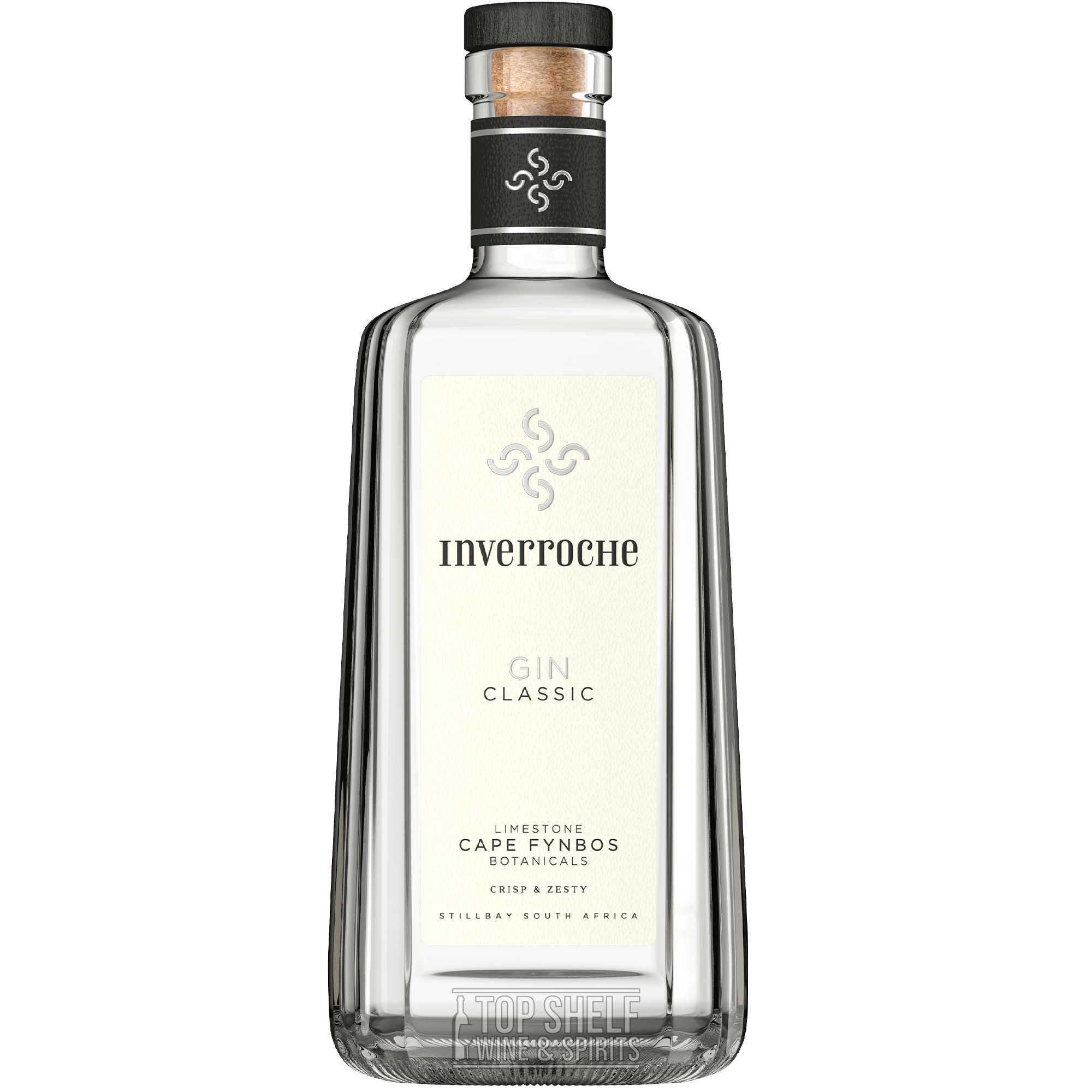 Inverroche Classic Craft Gin bottle showcasing crisp fynbos botanicals and floral notes from Cape Floral Kingdom.
