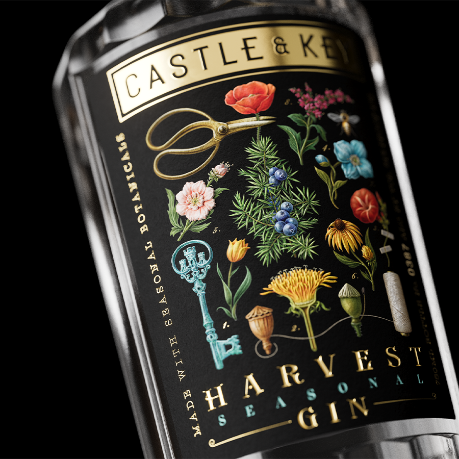 Castle & Key Harvest Seasonal Gin