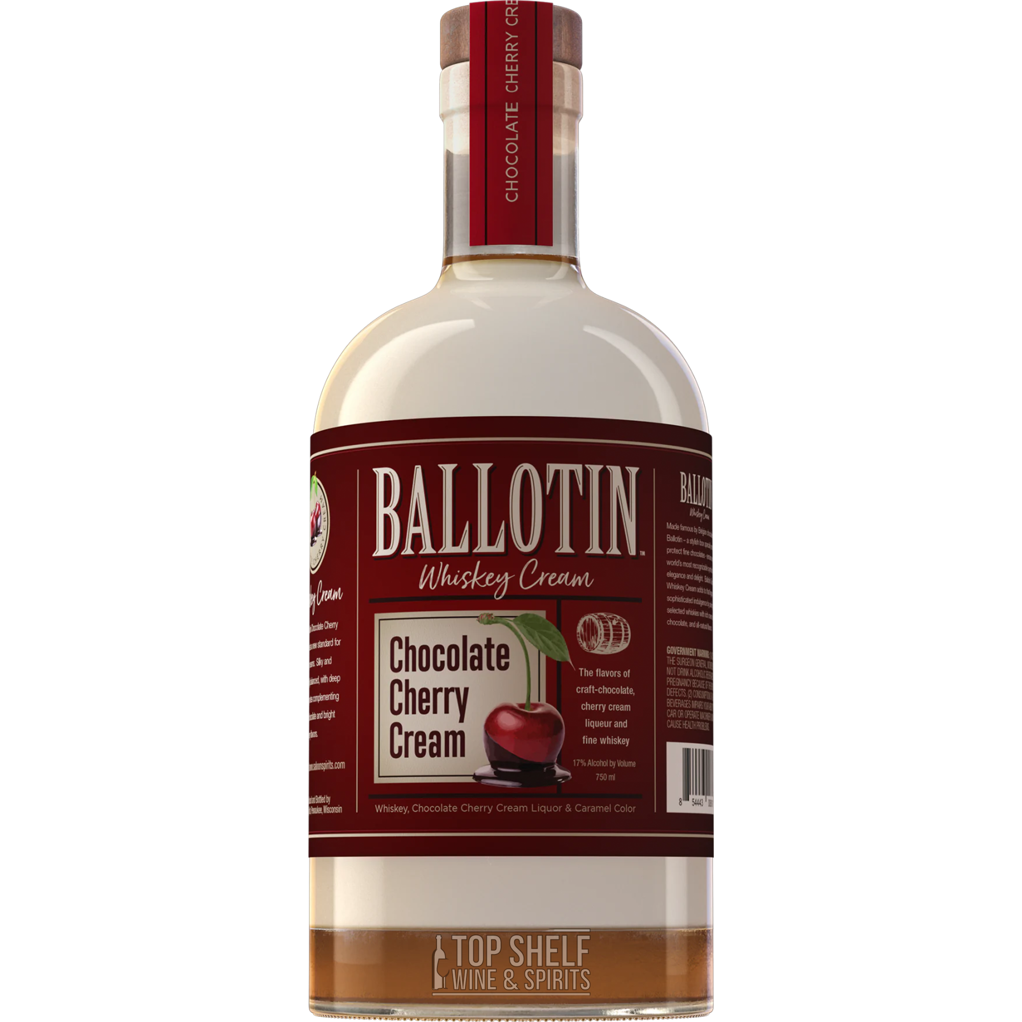 Ballotin Chocolate Cherry Cream Flavored Whiskey