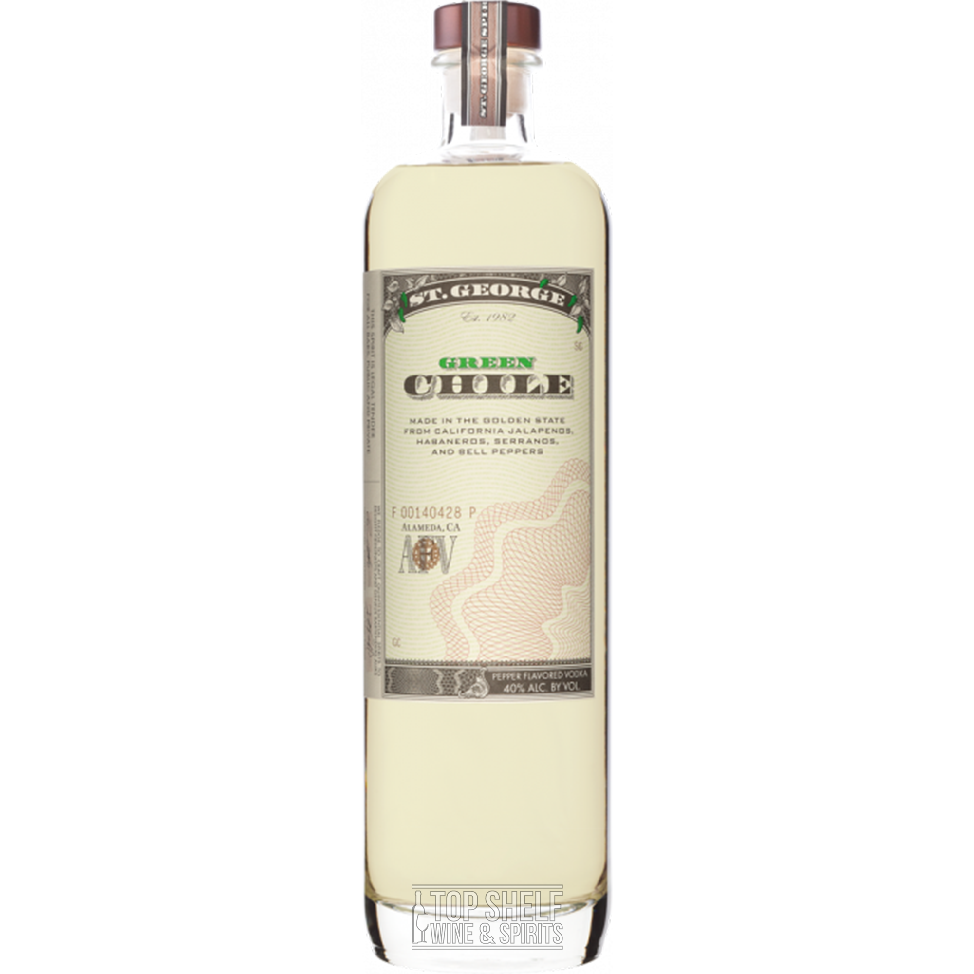 St. George Green Chile Vodka