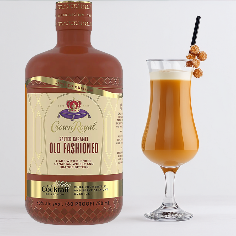 Crown Royal Salted Caramel Old Fashioned Cocktail