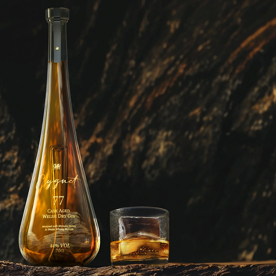 Cygnet 77 Cask Aged Welsh Dry Gin