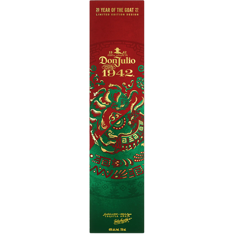 Don Julio 1942 Year of the Goat Lunar New Year Añejo Tequila