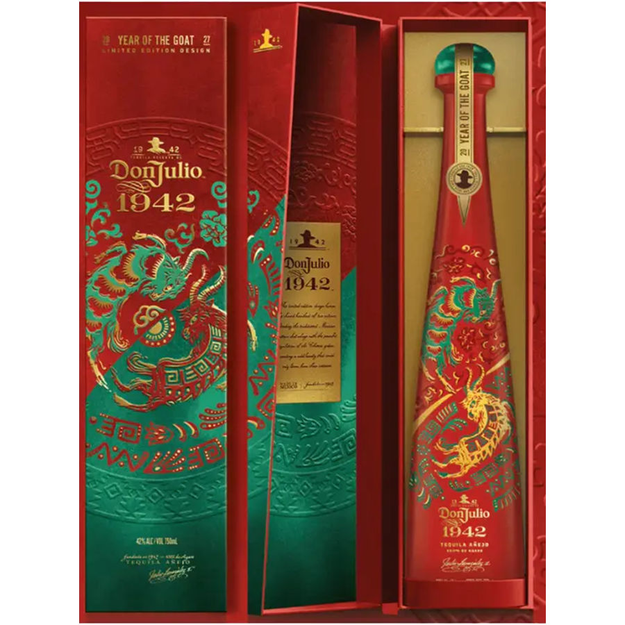 Don Julio 1942 Year of the Goat Lunar New Year Añejo Tequila