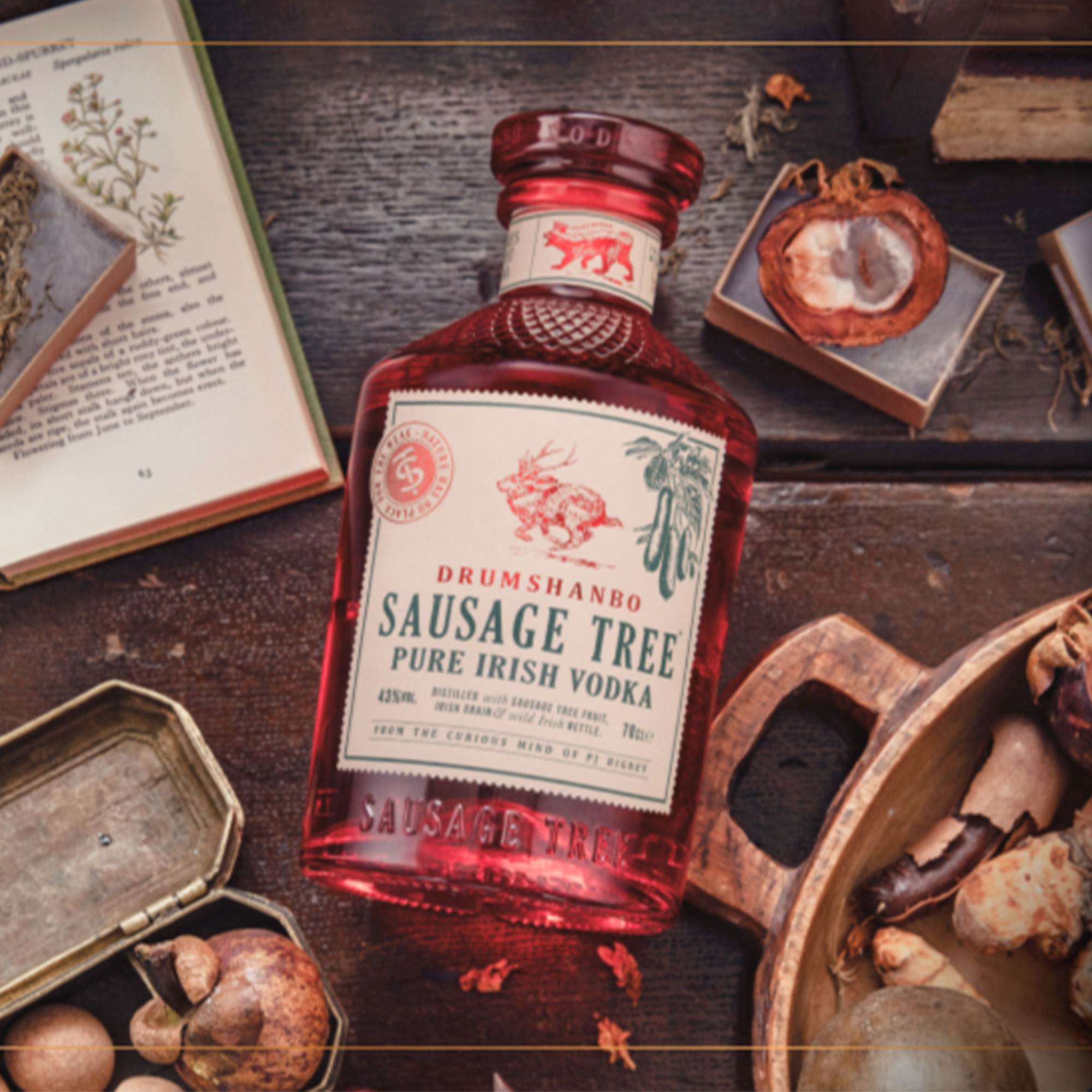 Drumshanbo Sausage Tree Irish Vodka