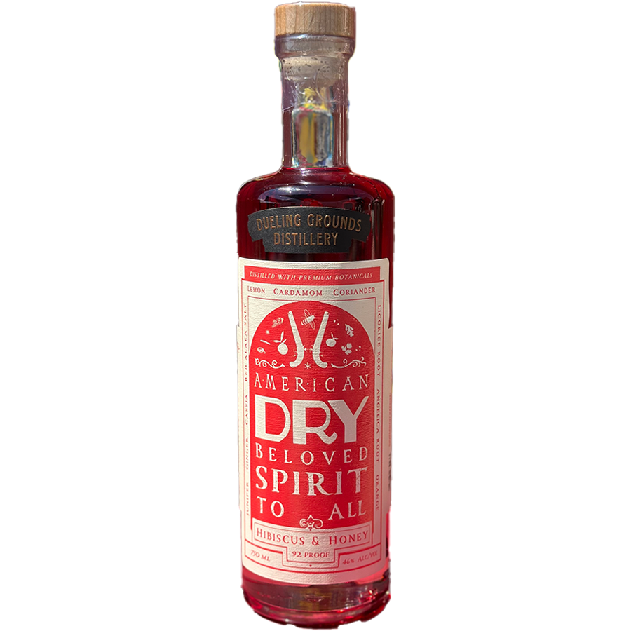 Dueling Grounds Hibiscus & Honey American Dry Gin