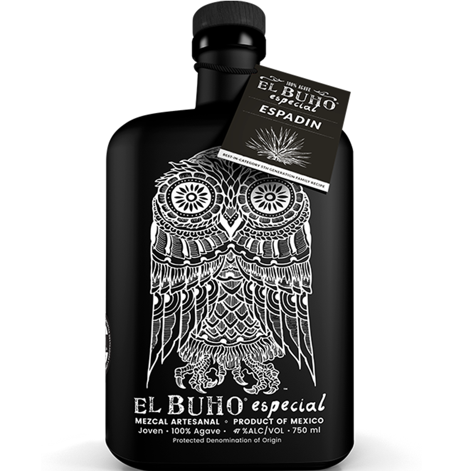 El Buho Especial Puro Capon Espadin Artesanal Mezcal