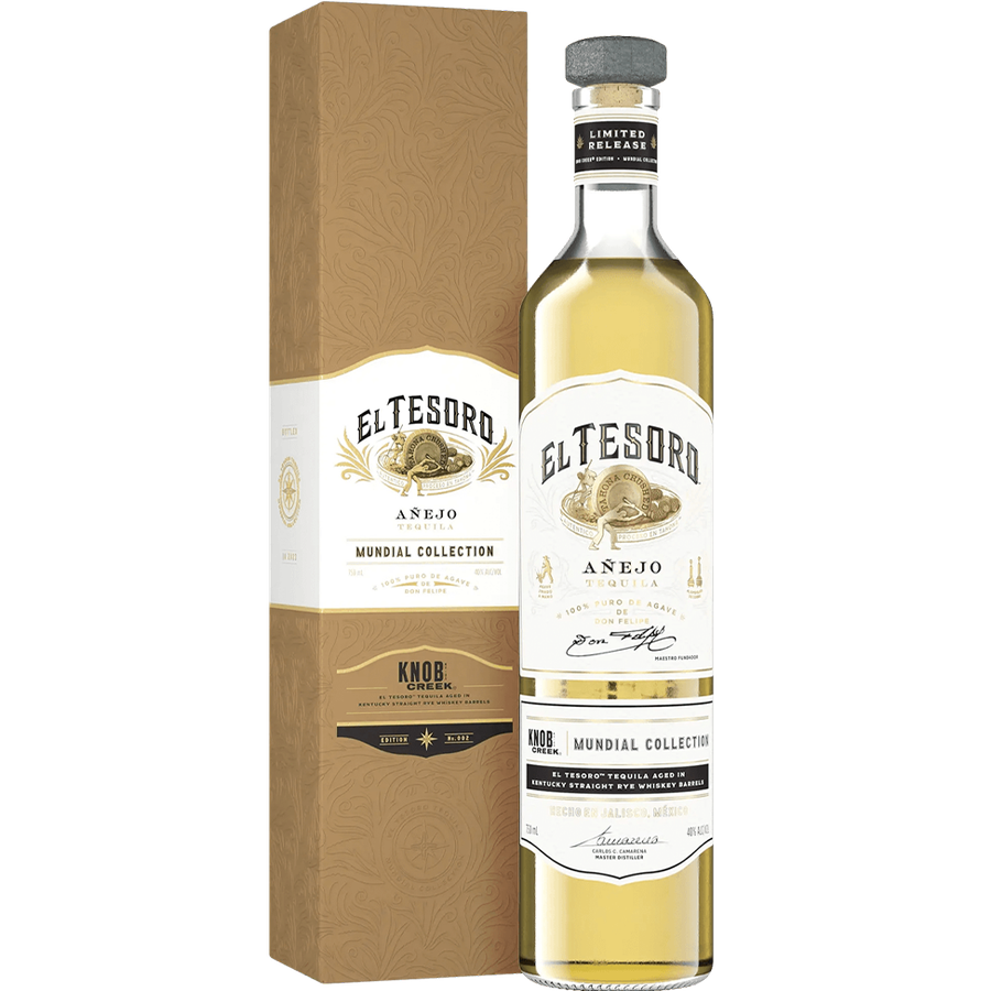 El Tesoro Mundial Collection Knob Creek Añejo Tequila