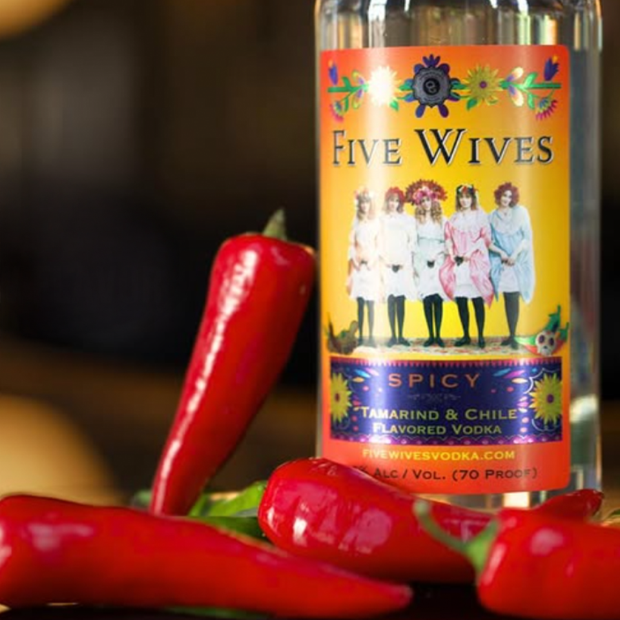 Five Wives Spicy Tamarind & Chile Vodka