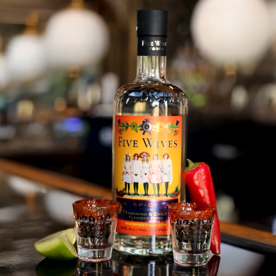 Five Wives Spicy Tamarind & Chile Vodka