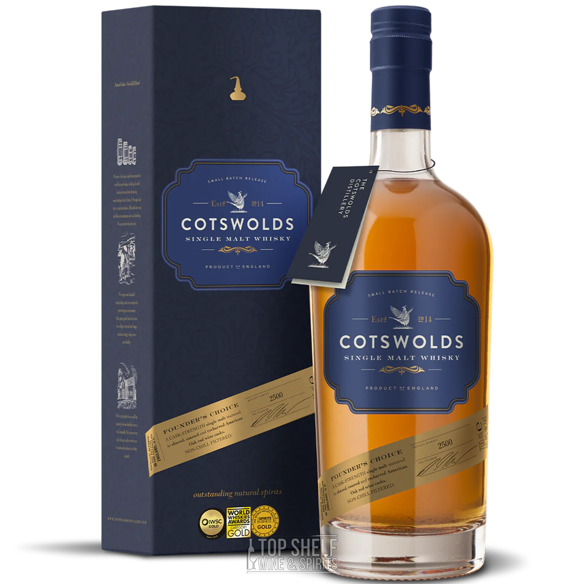 Cotswolds Founders's Choice Cask Strength Single Malt Batch #960