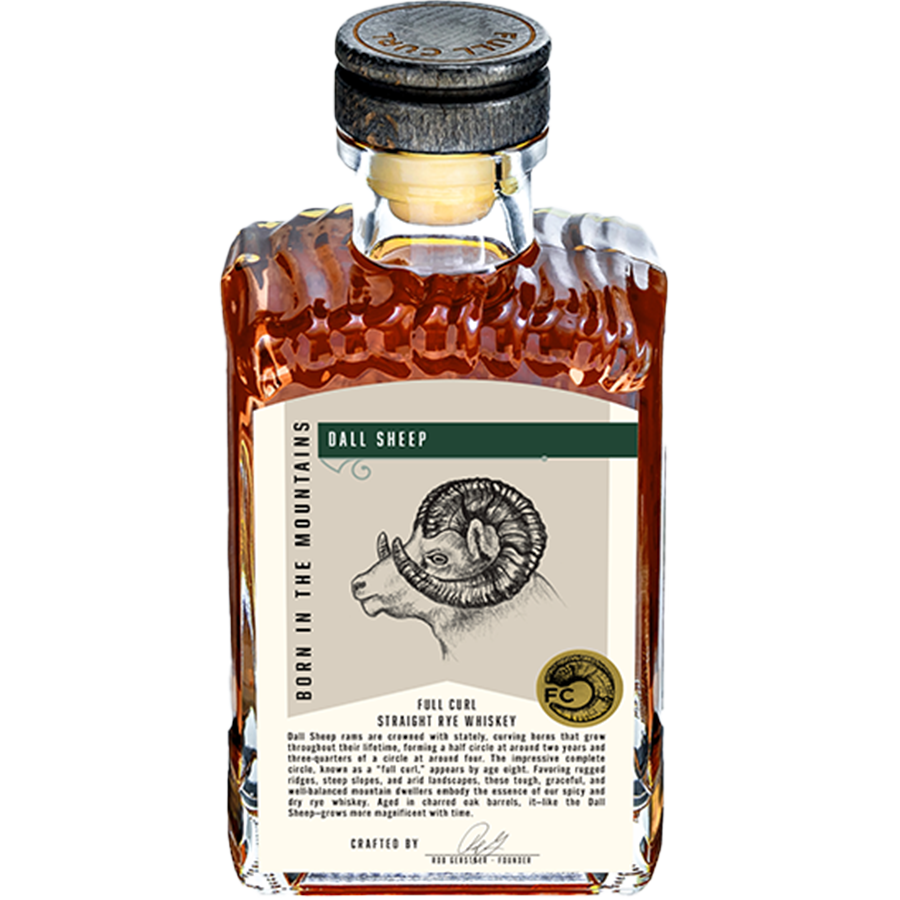 Full Curl 3 Year Straight Rye Whiskey