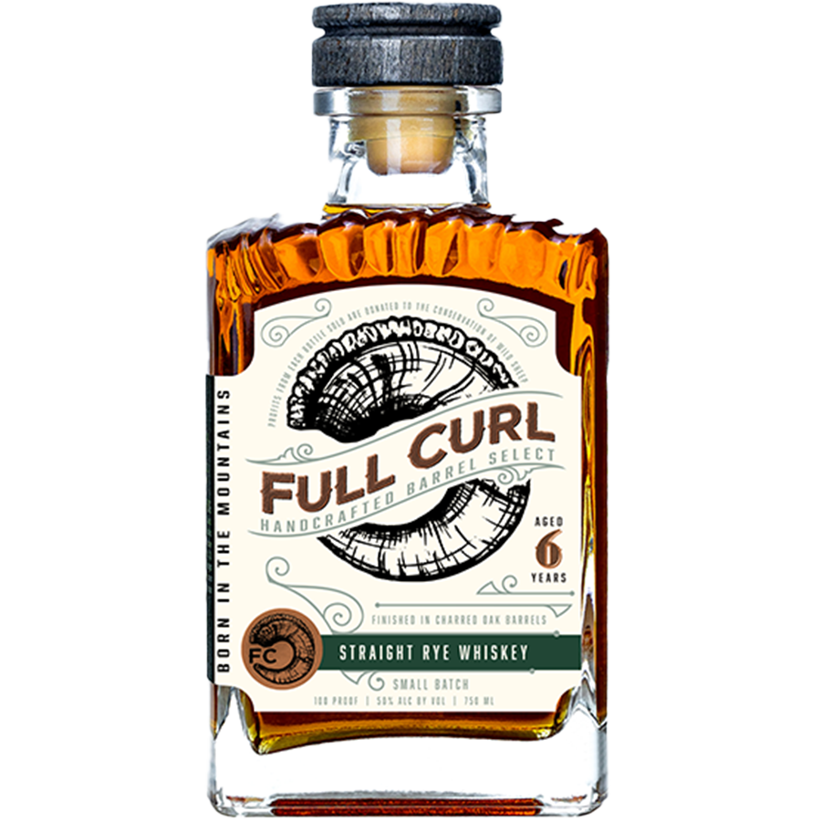 Full Curl 6 Year Straight Rye Whiskey