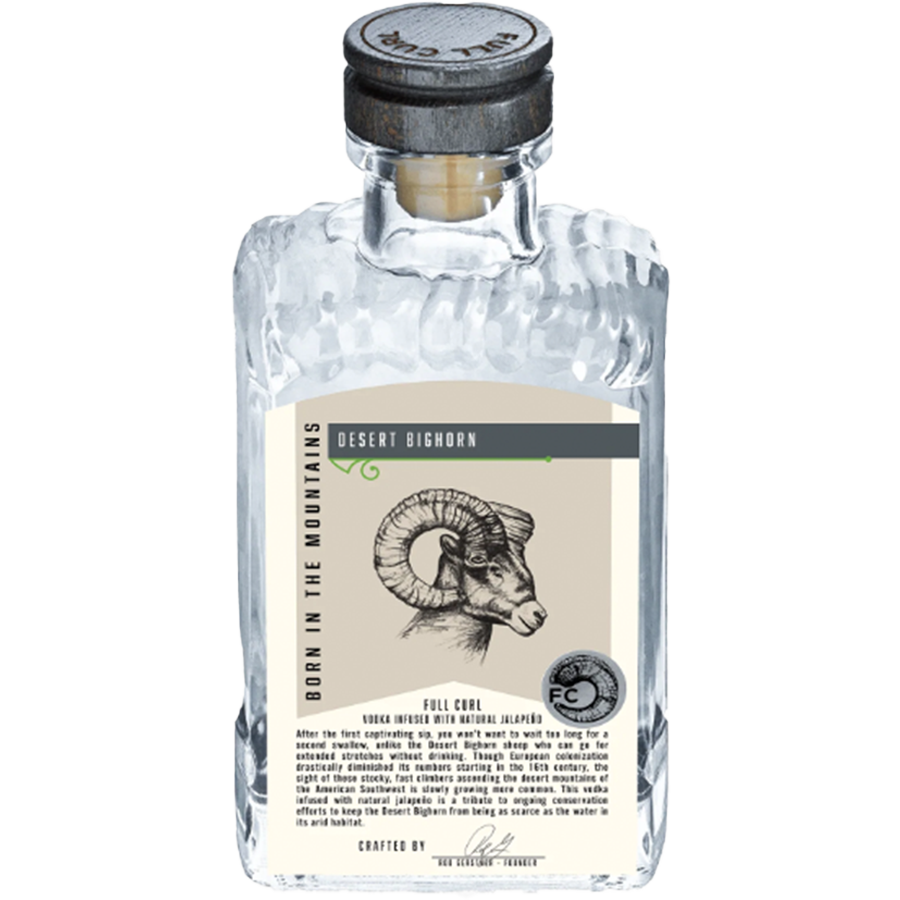 Full Curl Vodka Infused with Natural Jalapeño