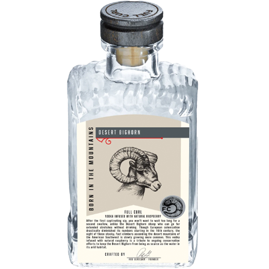Full Curl Vodka Infused with Natural Raspberry