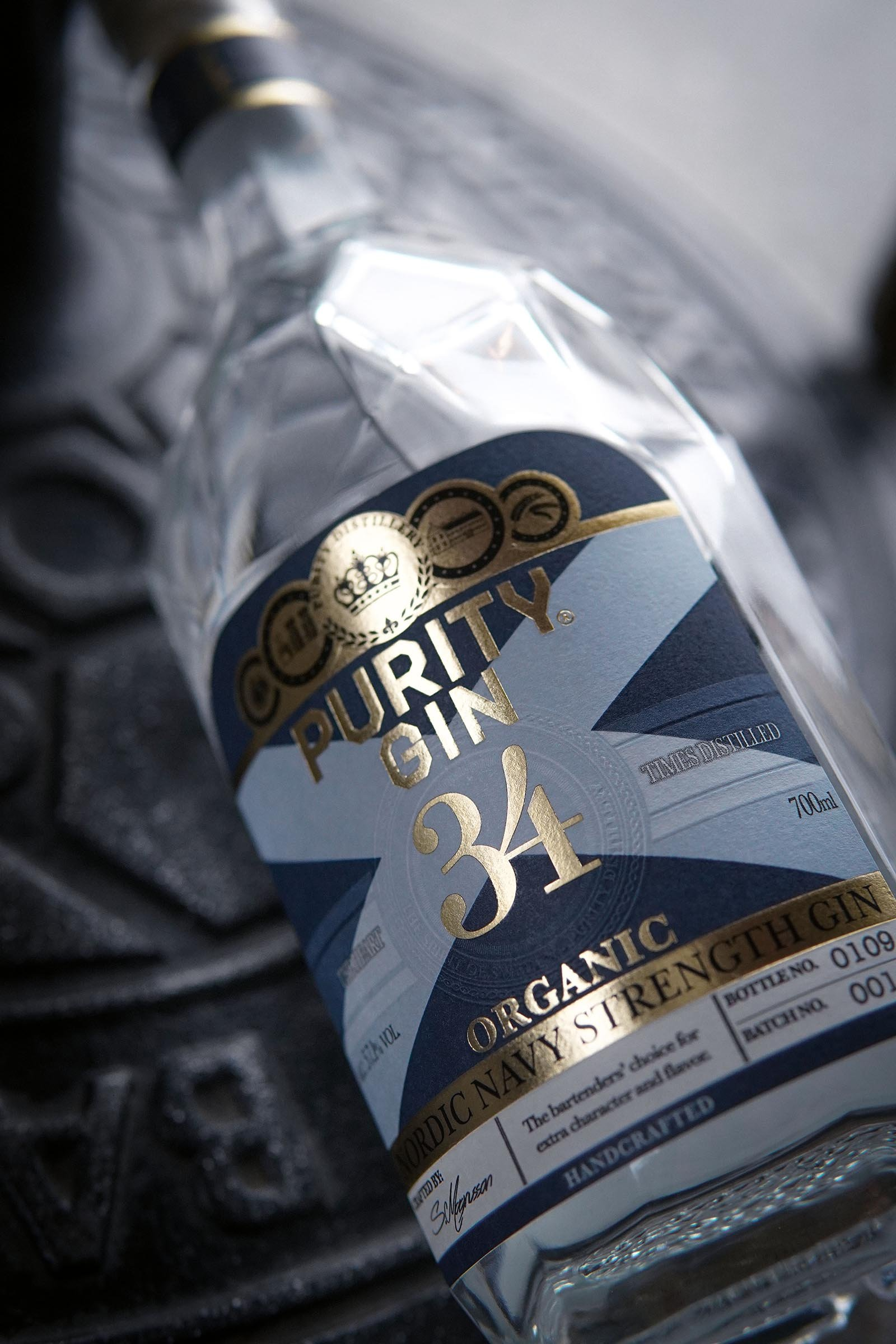Purity 34 Organic Craft Navy Strength Gin