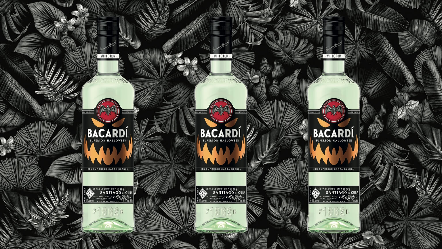 Bacardí Halloween Glow in the Dark Edition Superior Rum