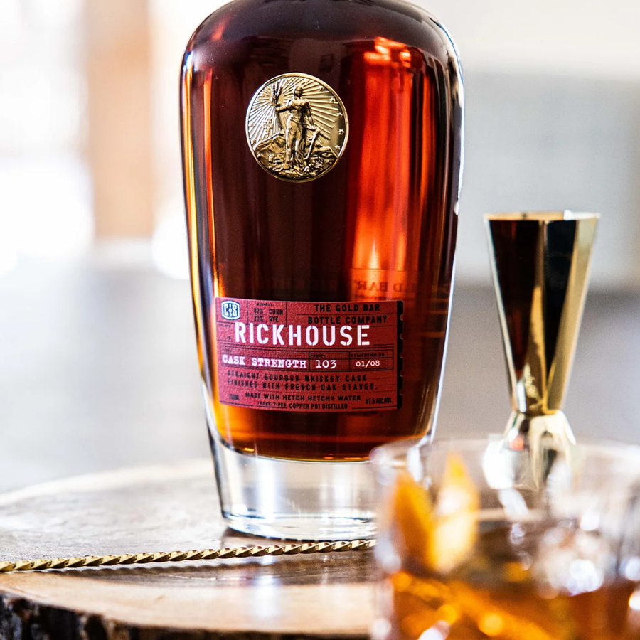 Gold Bar Rickhouse Cask Strength Bourbon