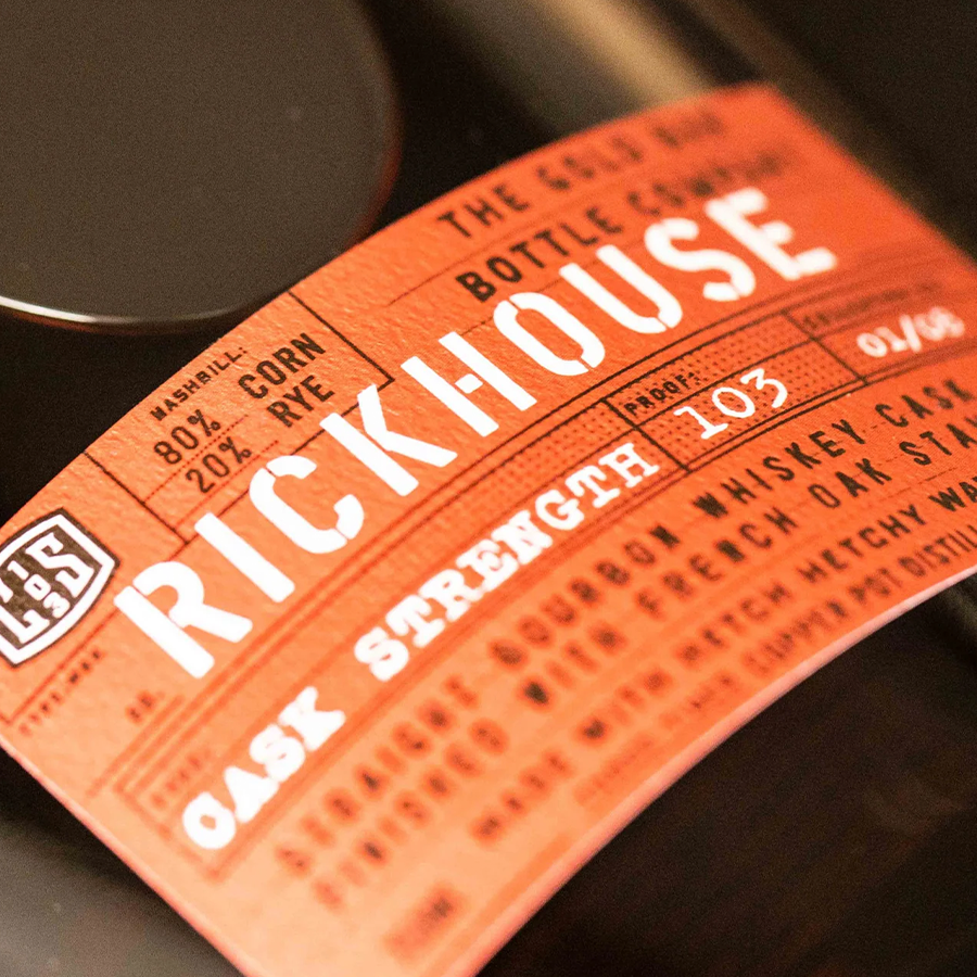 Gold Bar Rickhouse Cask Strength Bourbon