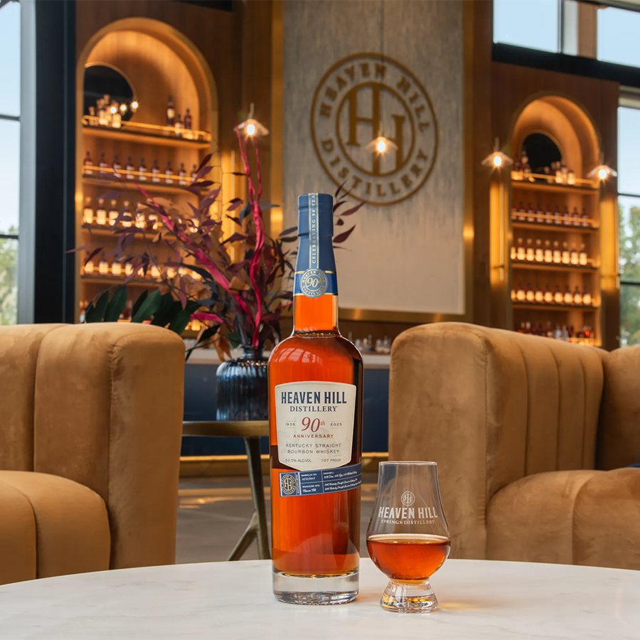 Heaven Hill 90th Anniversary Limited Edition Kentucky Bourbon