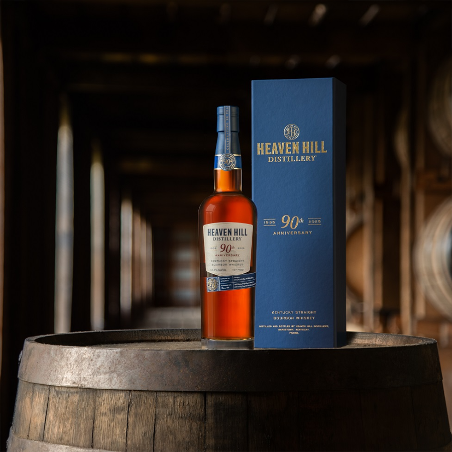 Heaven Hill 90th Anniversary Limited Edition Kentucky Bourbon