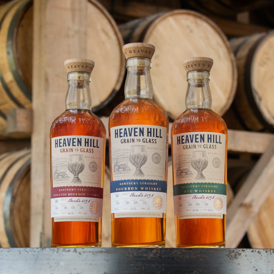 Heaven Hill Grain to Glass 2nd Edition Straight Rye Whiskey 700ml