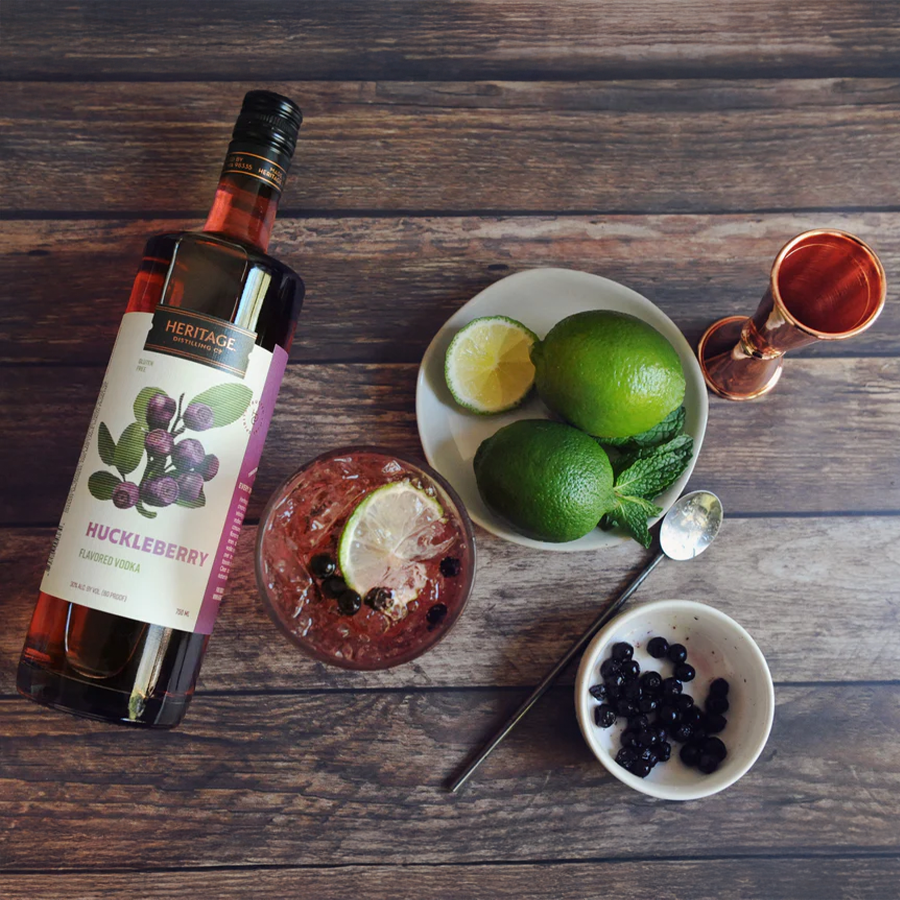 Heritage Distilling Huckleberry Vodka