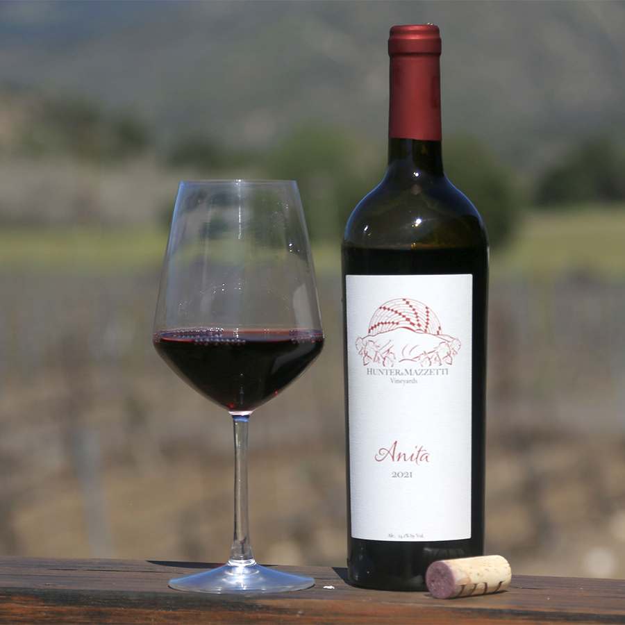 Hunter & Mazzetti 2021 Anita Red Blend