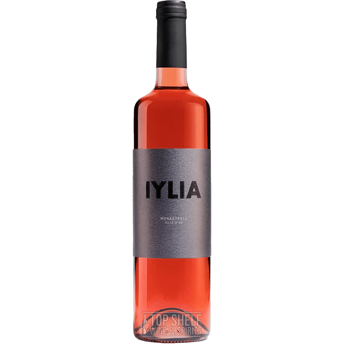 Iylia Monastrell Rosé 2020 wine bottle from Valencia, showcasing vibrant pink color and elegant design.