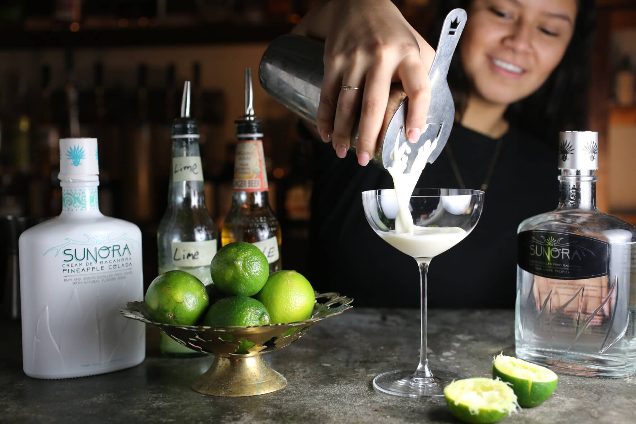Sunora Cream De Bacanora Pineapple Colada Liqueur