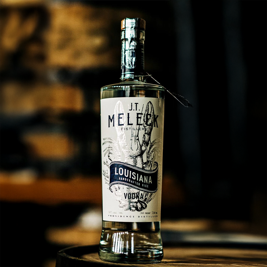 J.T. Meleck Louisiana Rice Vodka