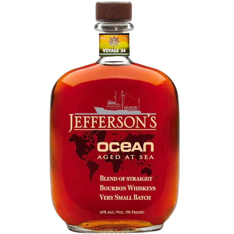 Jefferson's Ocean Aged At Sea Voyage 34 Straight Bourbon