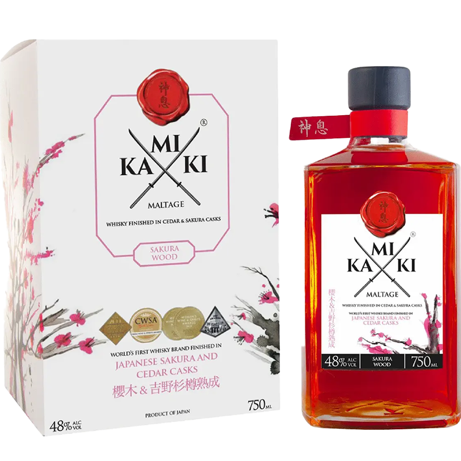 Kamiki Sakura Wood Whiskey